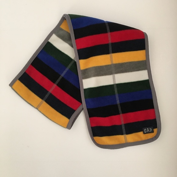 GAP Other - SOLD Gap Kids Scarf Warm Soft Fleece Wrap Striped